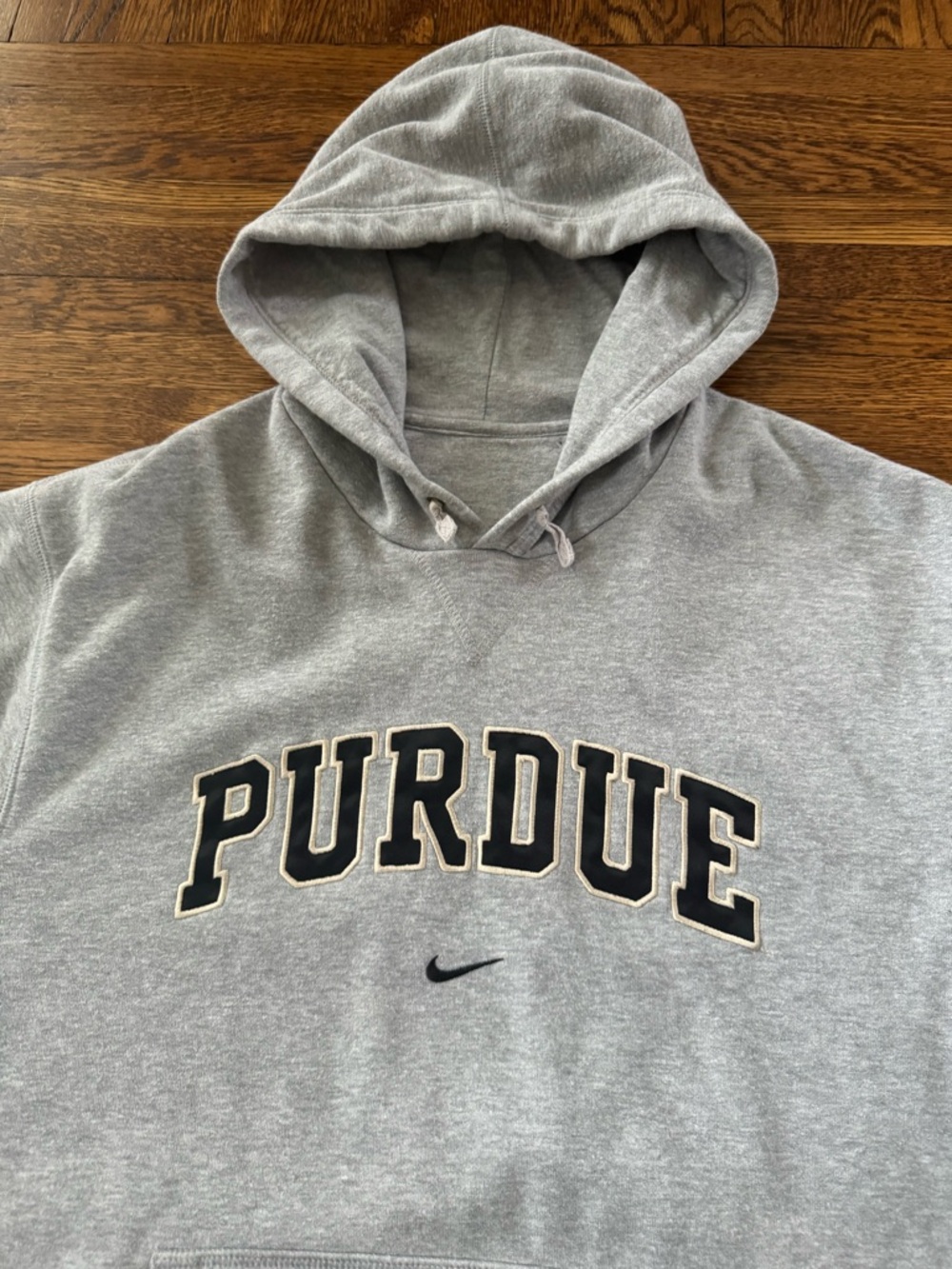 Nike Gray Purdue Pullover Hoodie - Picture 3 of 9